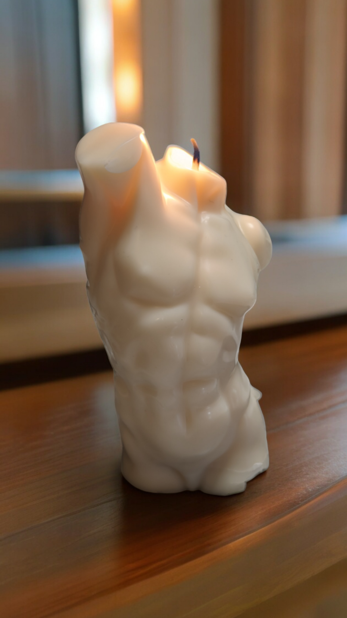 BOUGIE SCULPTÉ ADAM ET ÈVE